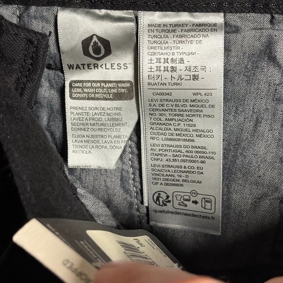 Levi's Premium 501® Original Cropped Women's Jeans | Black Sprout | 26 x 28 - Picture 7 of 7